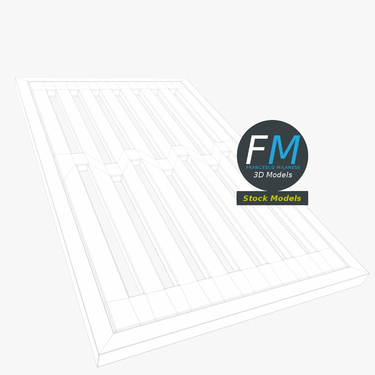 3D-Modell - Kanalgitter - 07