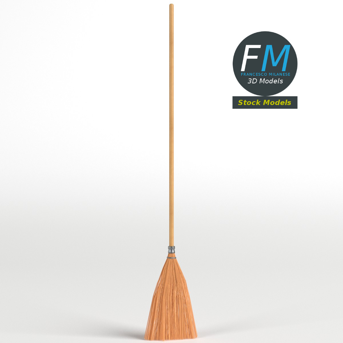 3D-Modell - Shaker-Besen - 01