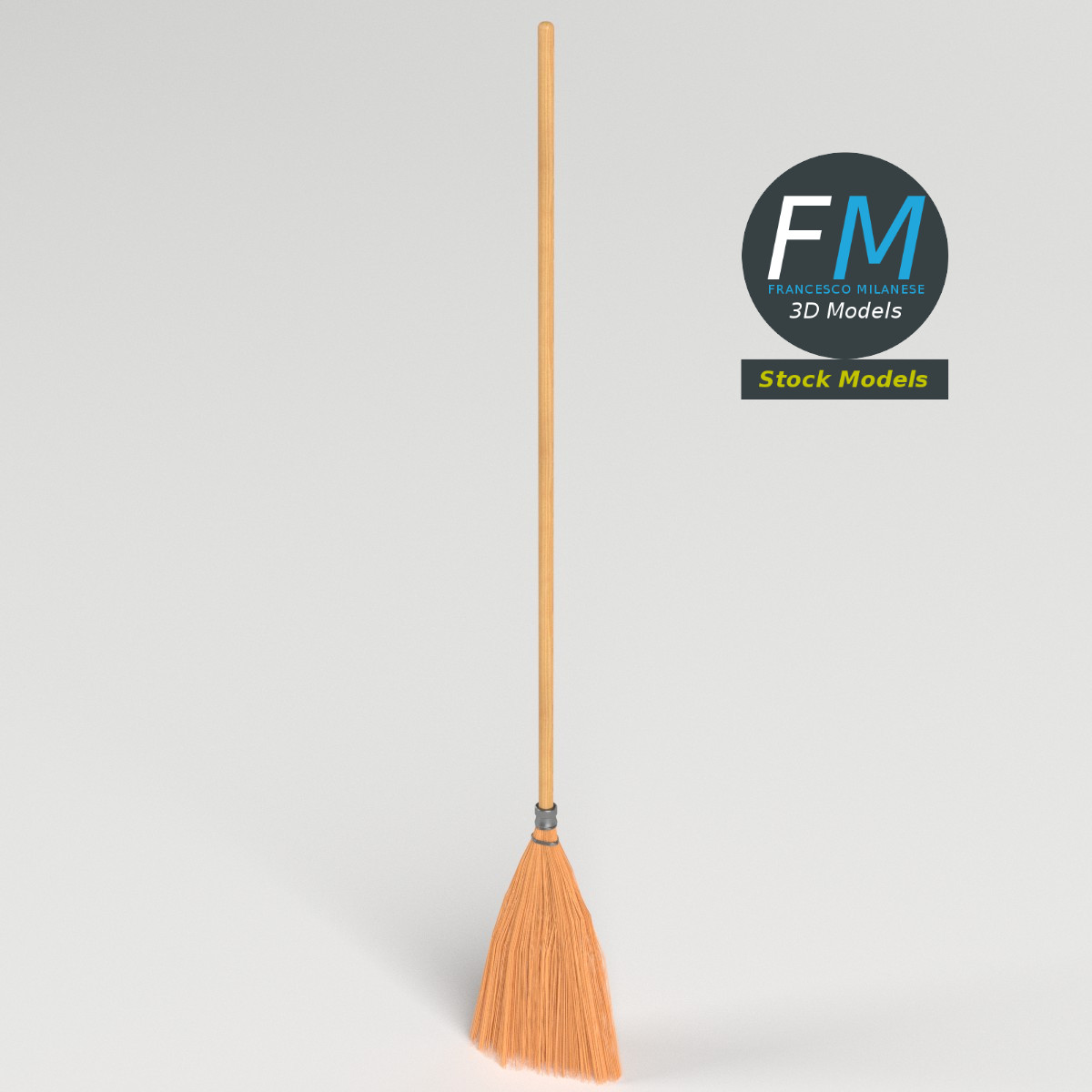 3D-Modell - Shaker-Besen - 02