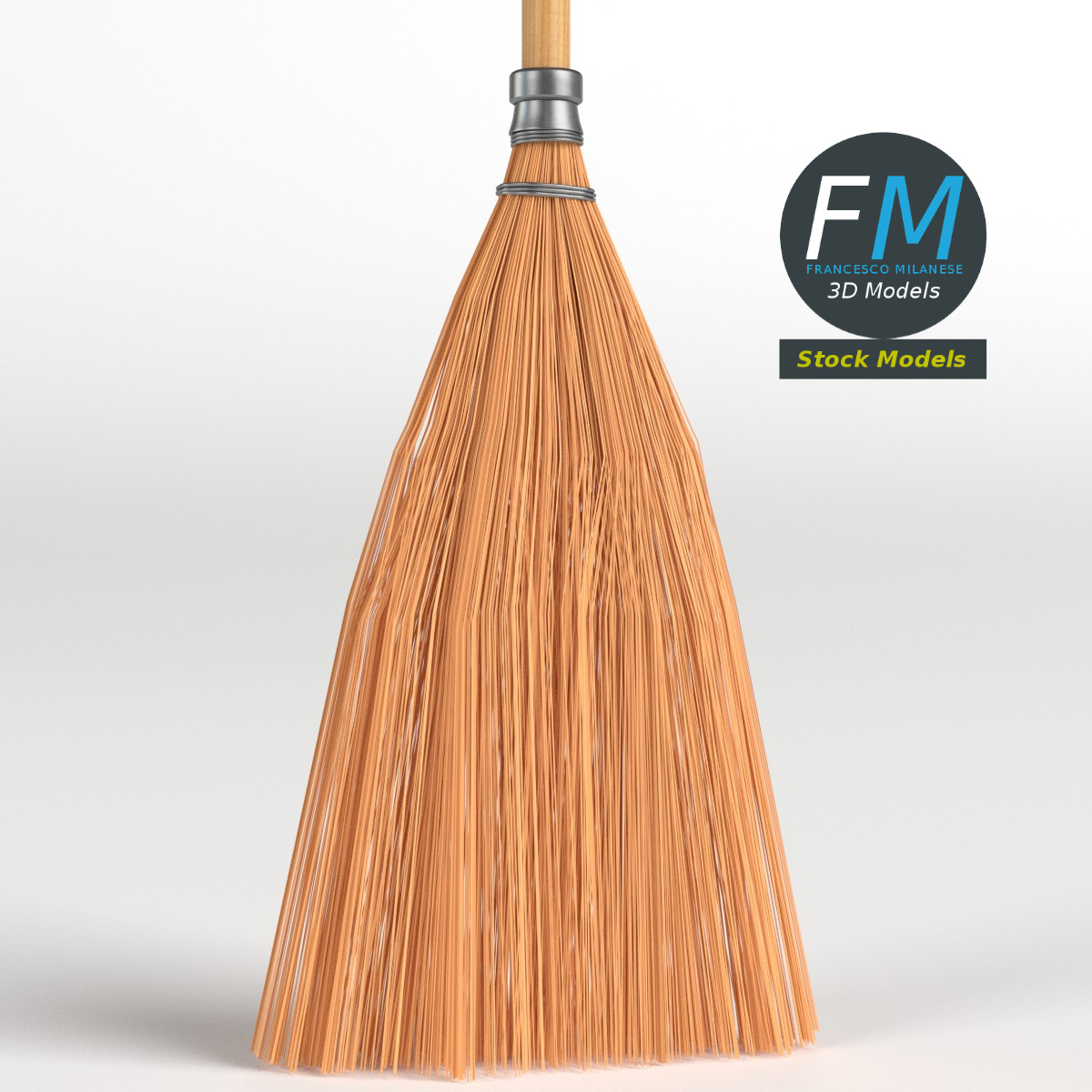 3D-Modell - Shaker-Besen - 03