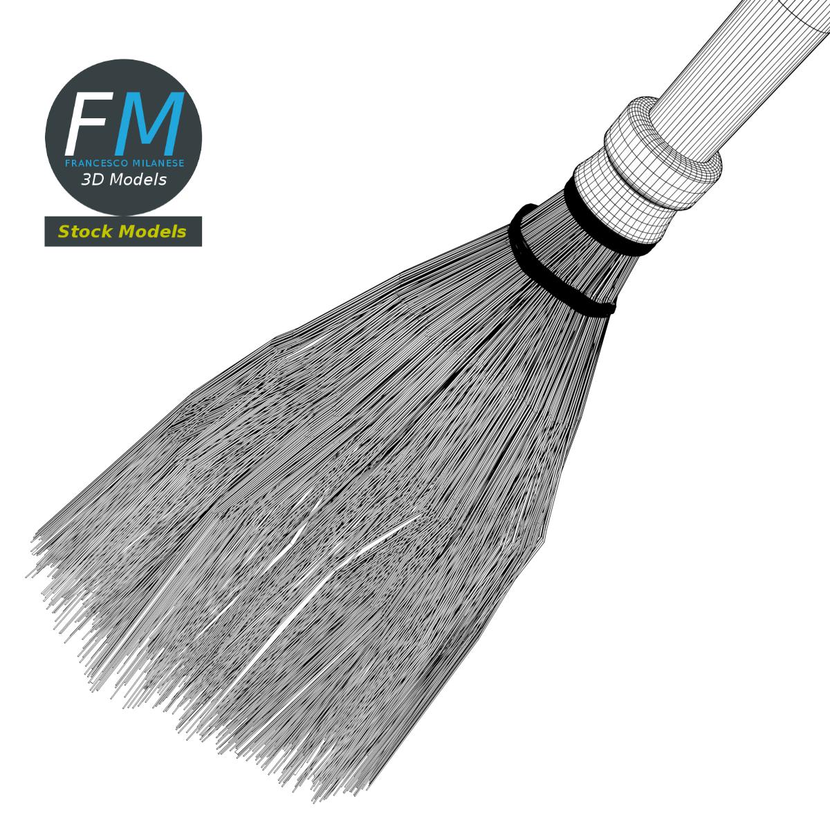 3D-Modell - Shaker-Besen - 07
