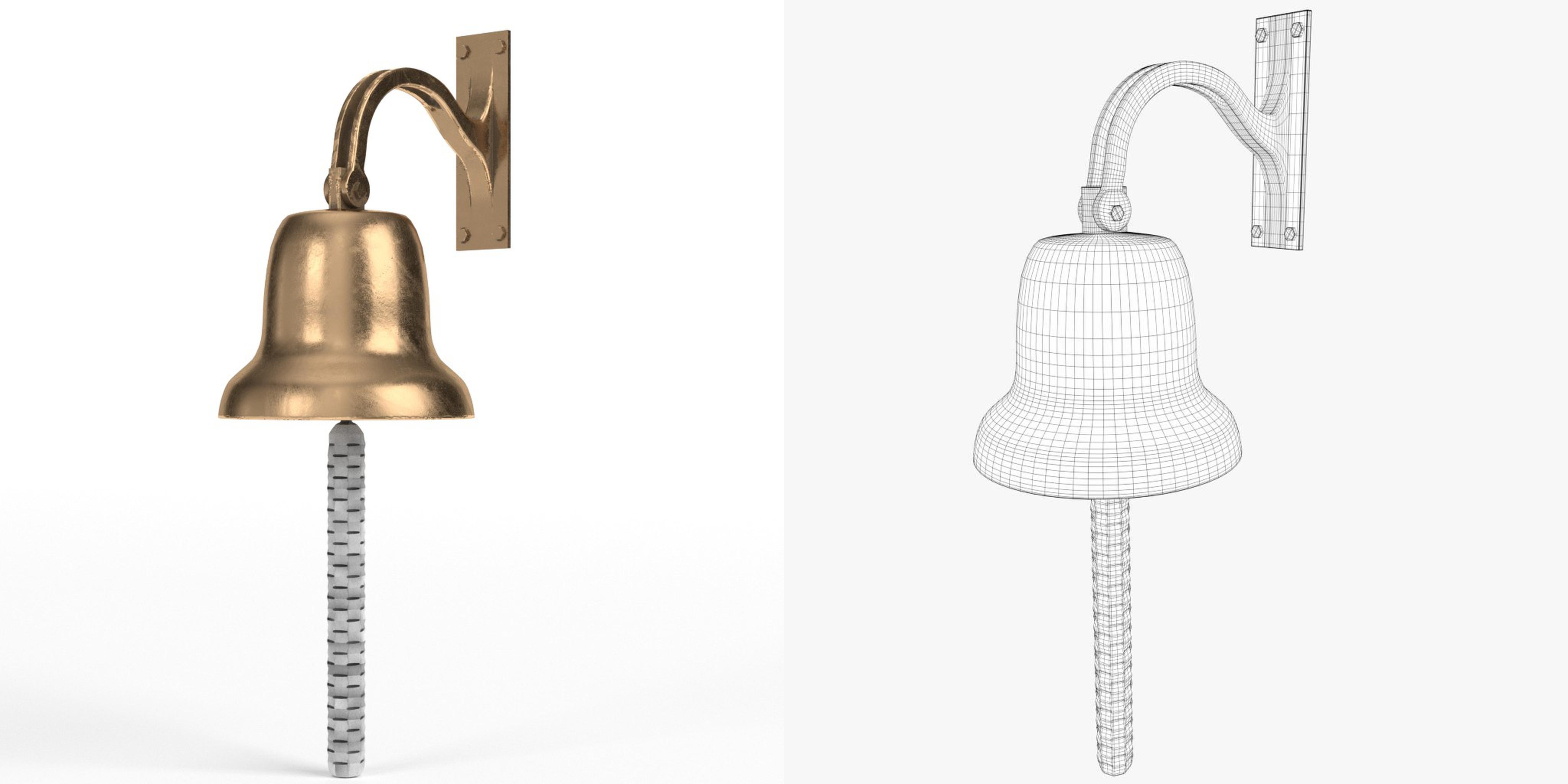 3D-Modell - Schiffsglocke