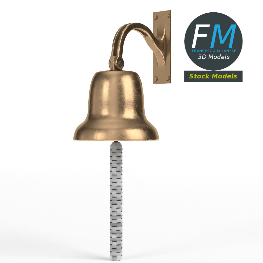 3D-Modell - Schiffsglocke - 01