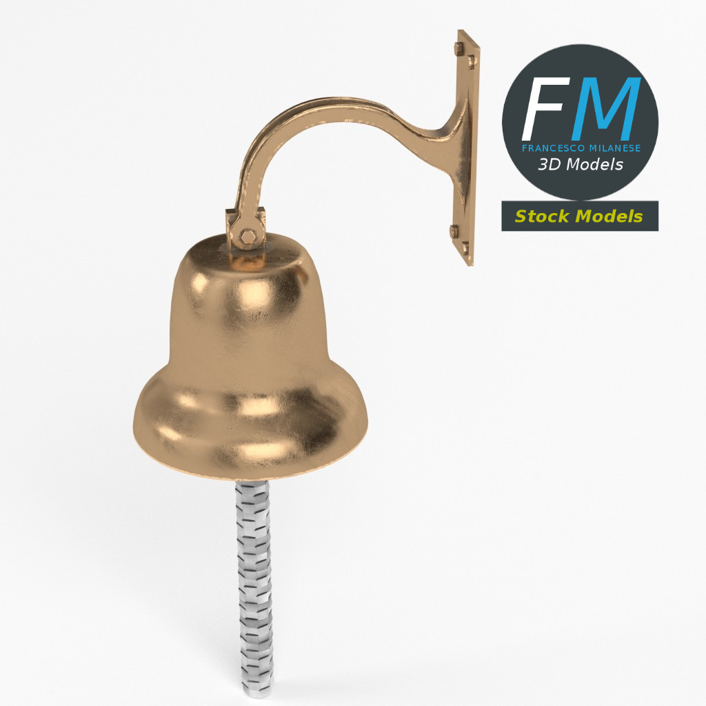 3D-Modell - Schiffsglocke - 02