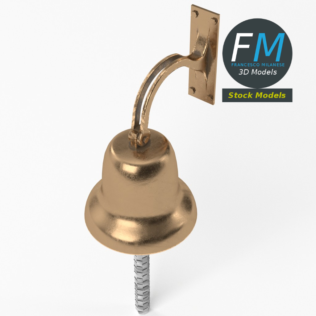 3D-Modell - Schiffsglocke - 05