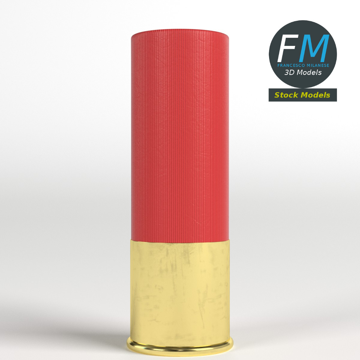 3D-Modell - Schrotpatrone - 03