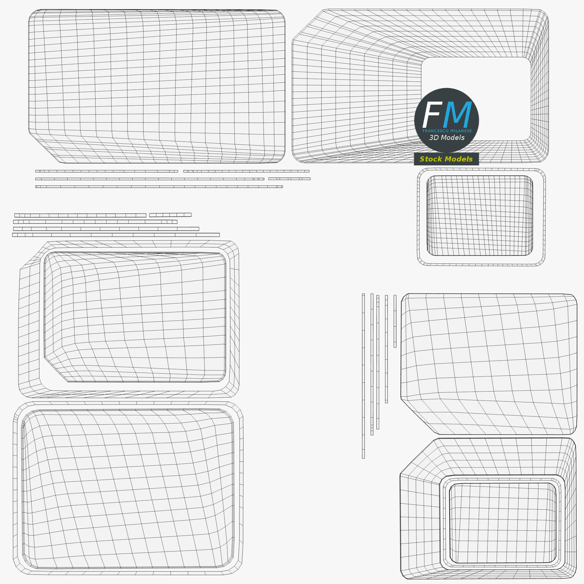 3D-Modell - SIM-Karten - 11 3D-Modell - SIM-Karten - 11