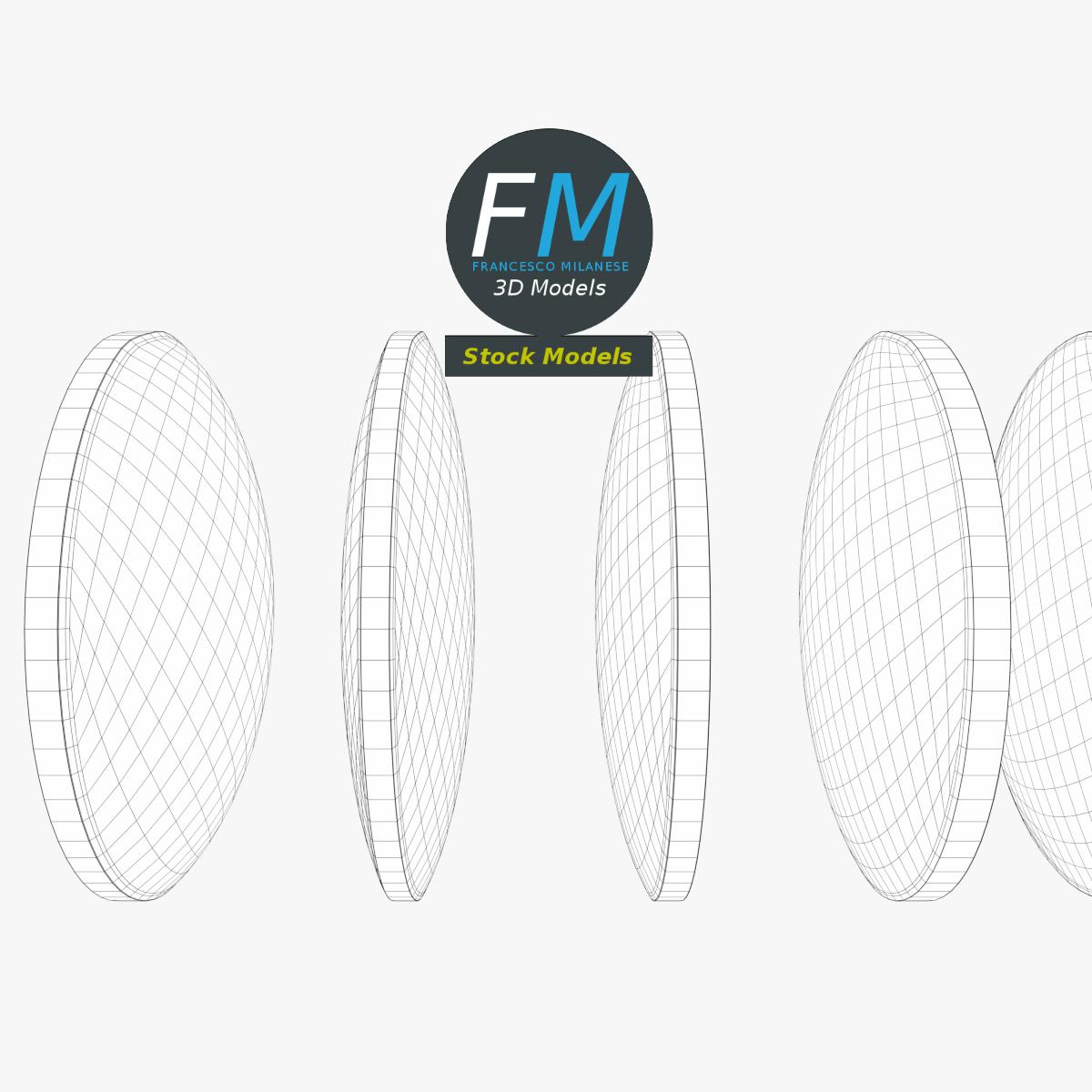 3D-Modell - Einfache Optische Linsen - 07