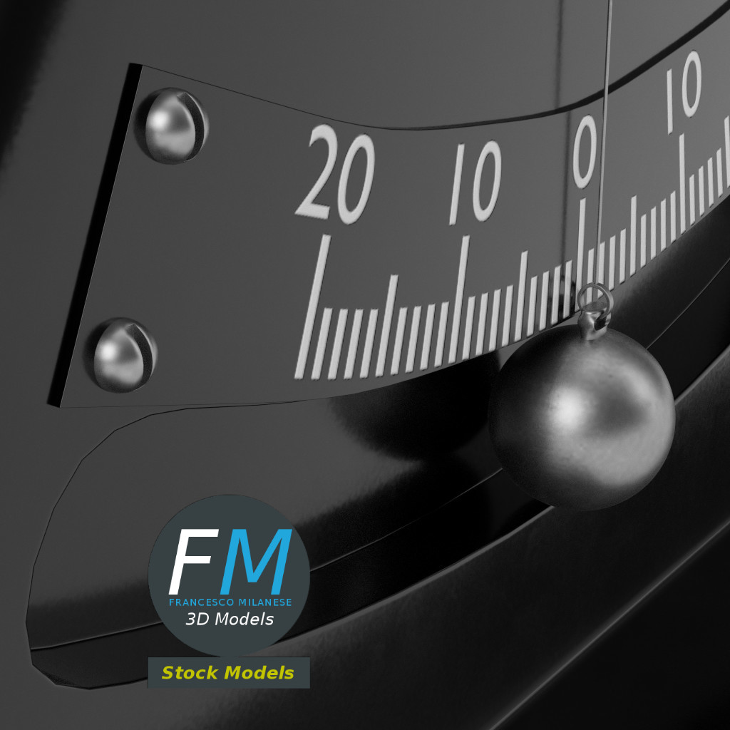 3D-Modell - Einfacher Neigungsmesser - 05