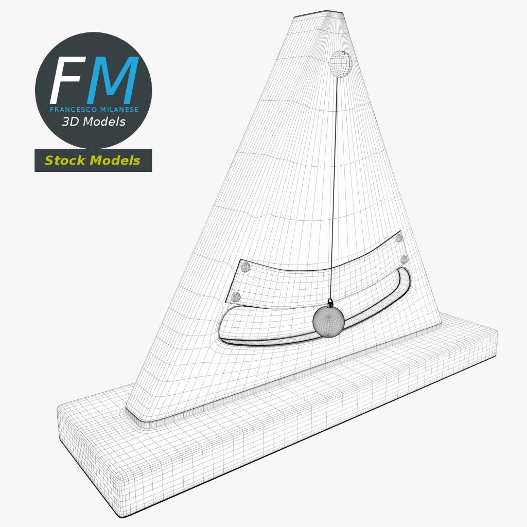 3D-Modell - Einfacher Neigungsmesser - 07