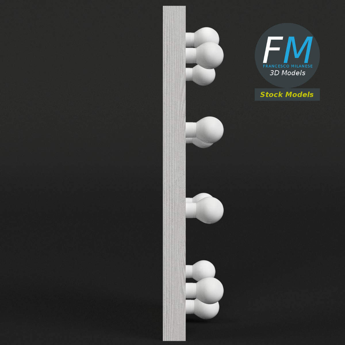 3D-Modell - Einfacher Schminkspiegel - 04