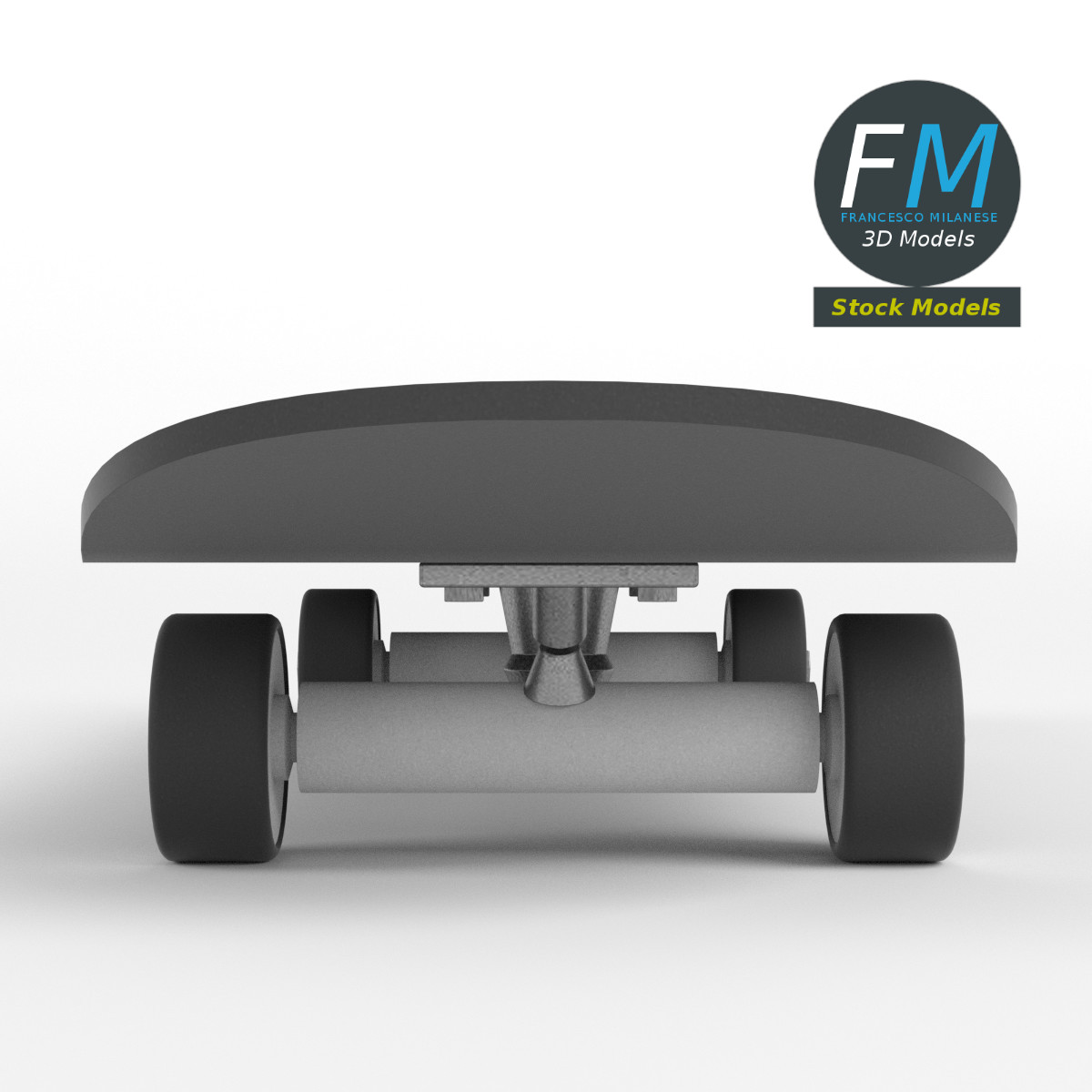 3D-Modell - Skateboard - 04