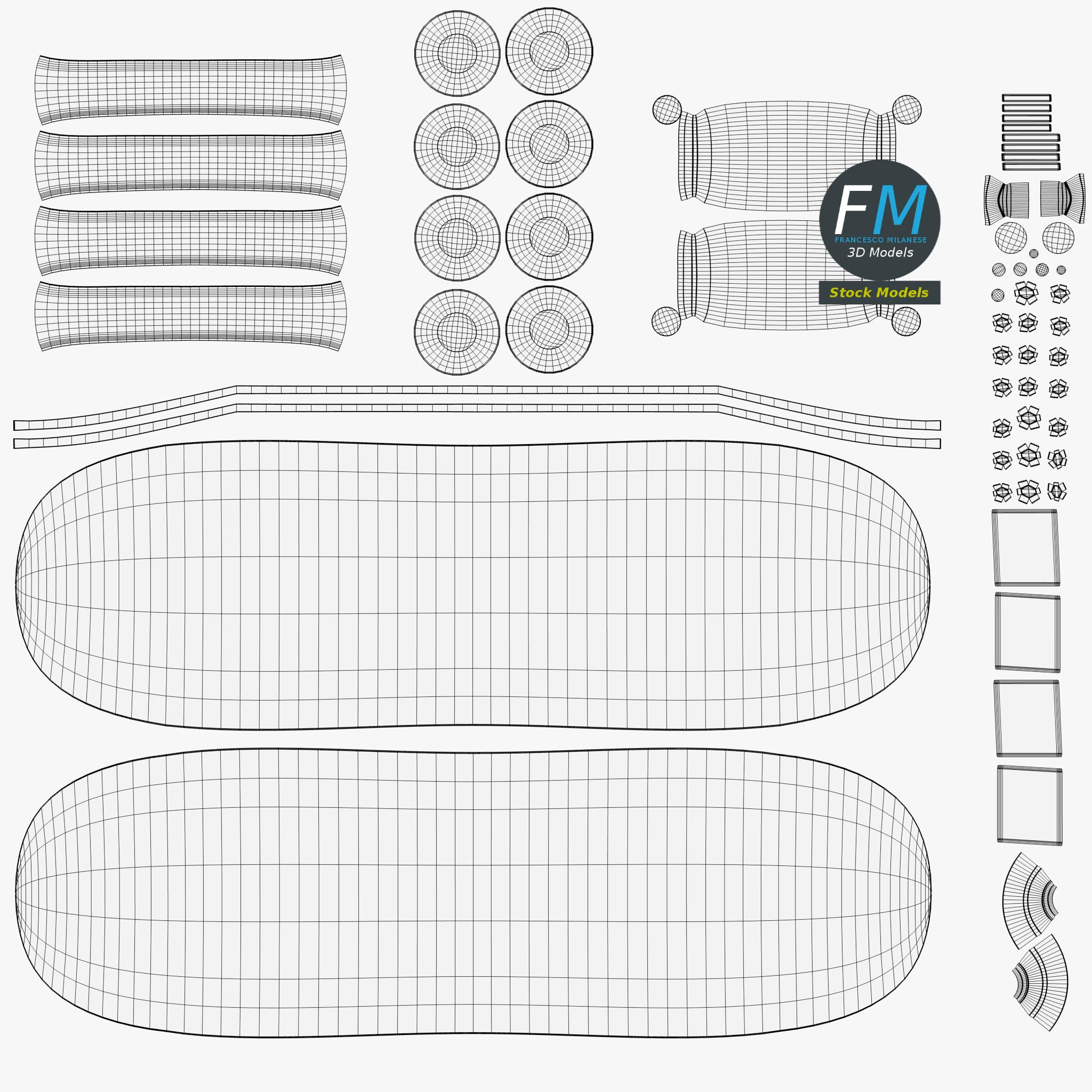 3D-Modell - Skateboard - 11 3D-Modell - Skateboard - 11