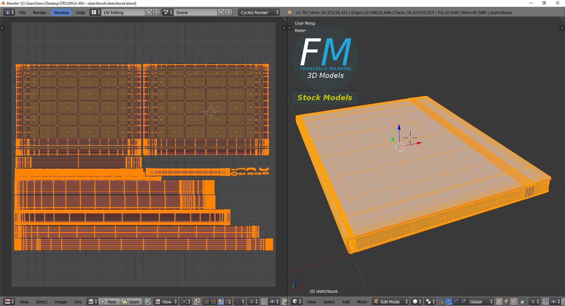 3D-Modell - Skizzenbuch - 10