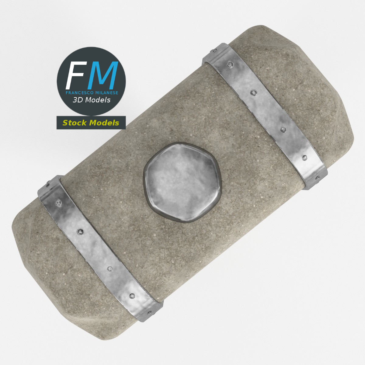 3D-Modell - Schwerer Vorschlaghammer - 06