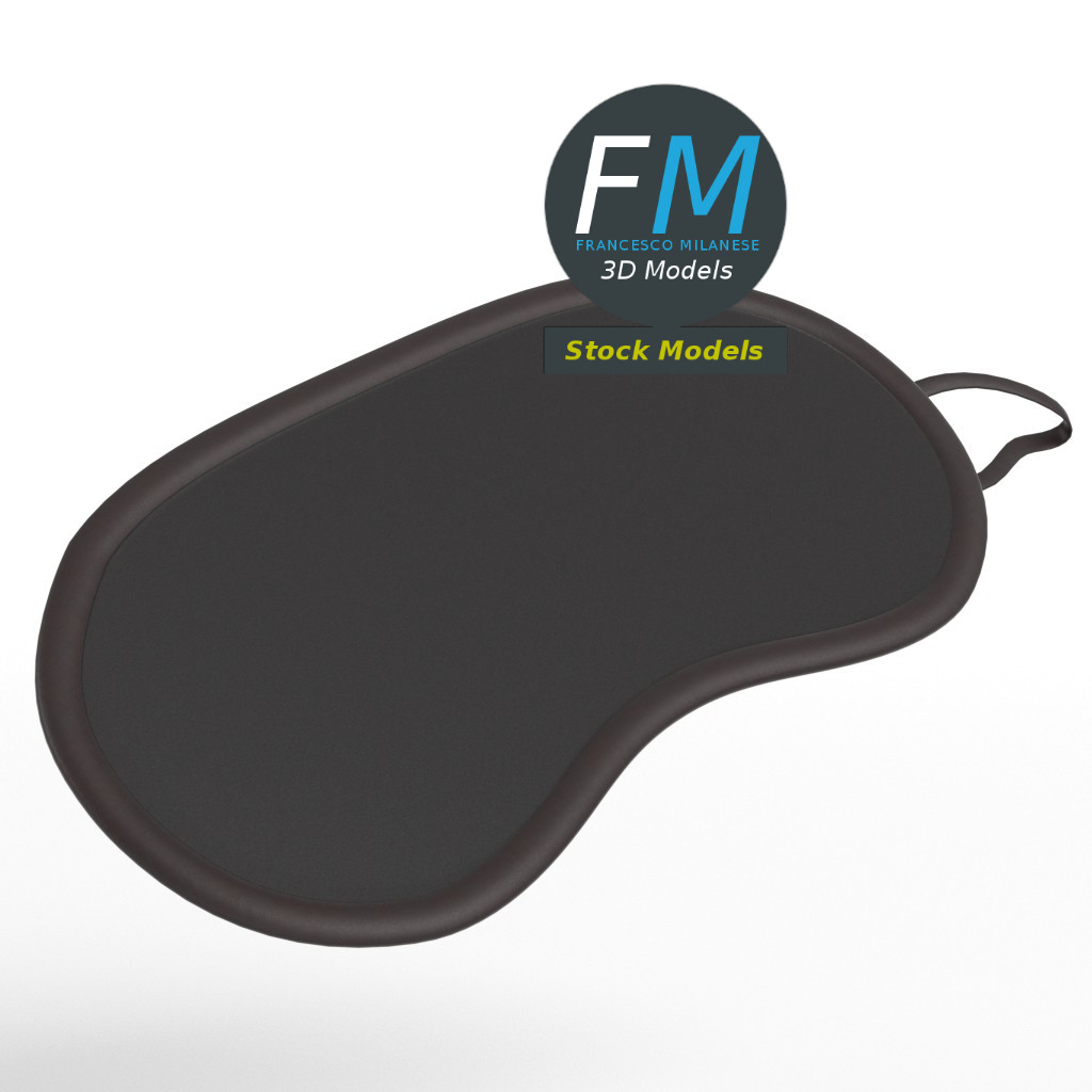 3D-Modell - Schlafmaske - 04