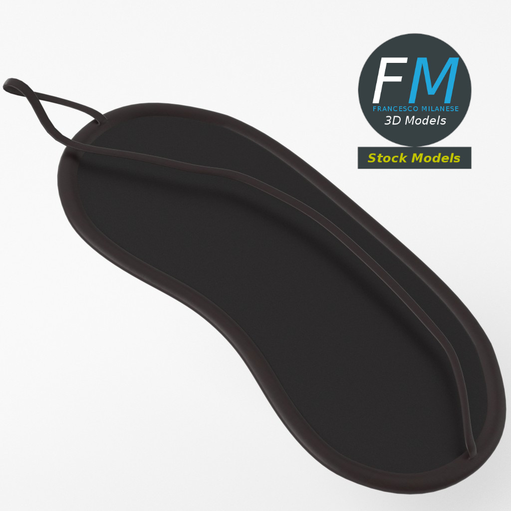 3D-Modell - Schlafmaske - 05