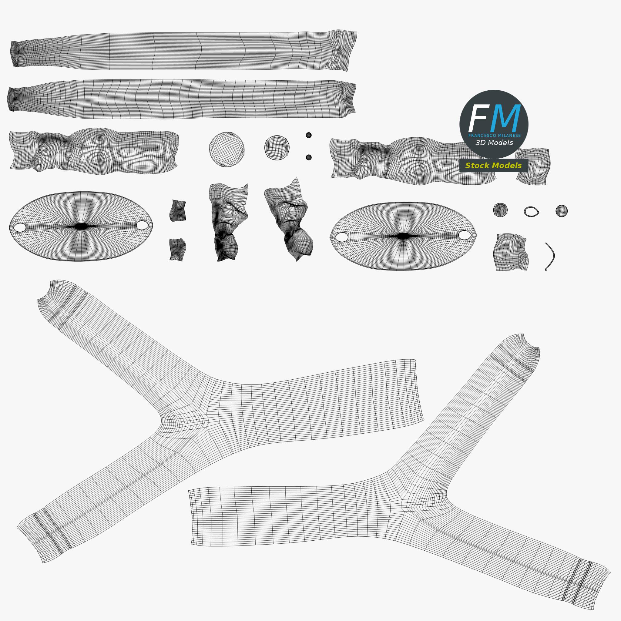 3D модель - Рогатка - 11 3D модель - Рогатка - 11