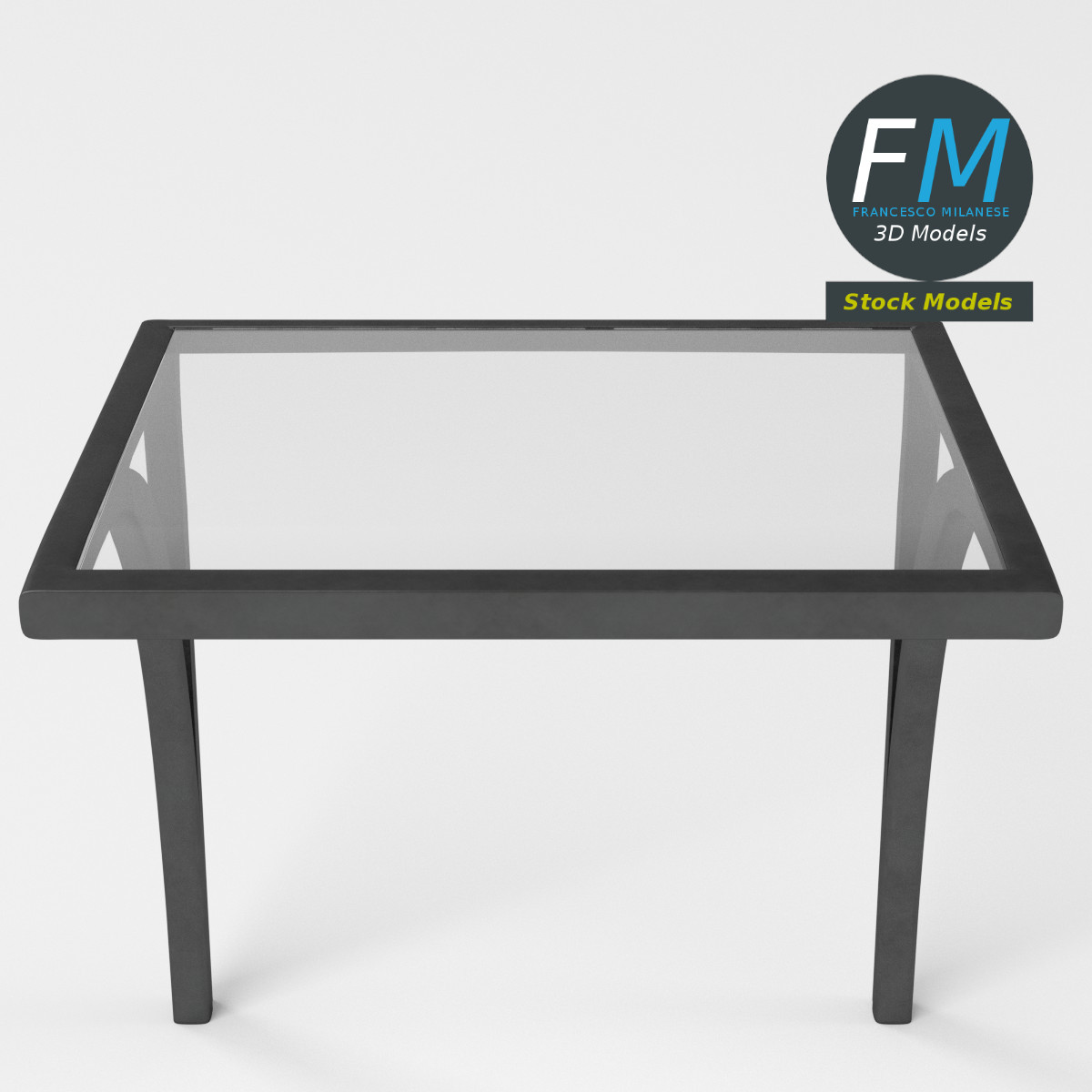 3D-Modell - Kleines Metallvordach - 05