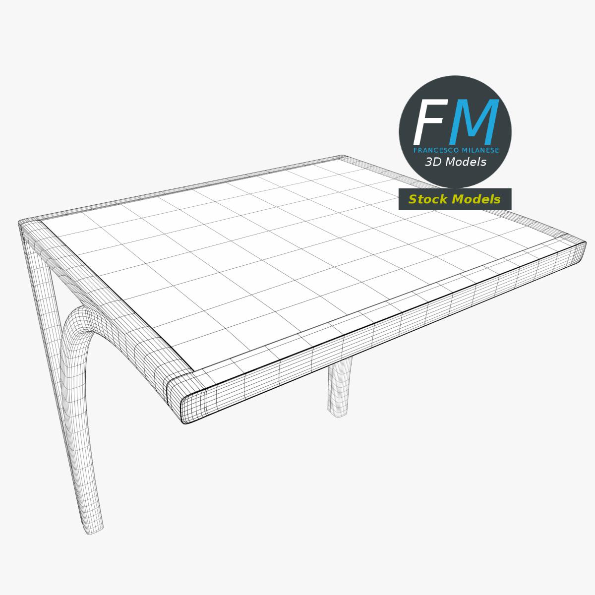 3D-Modell - Kleines Metallvordach - 07