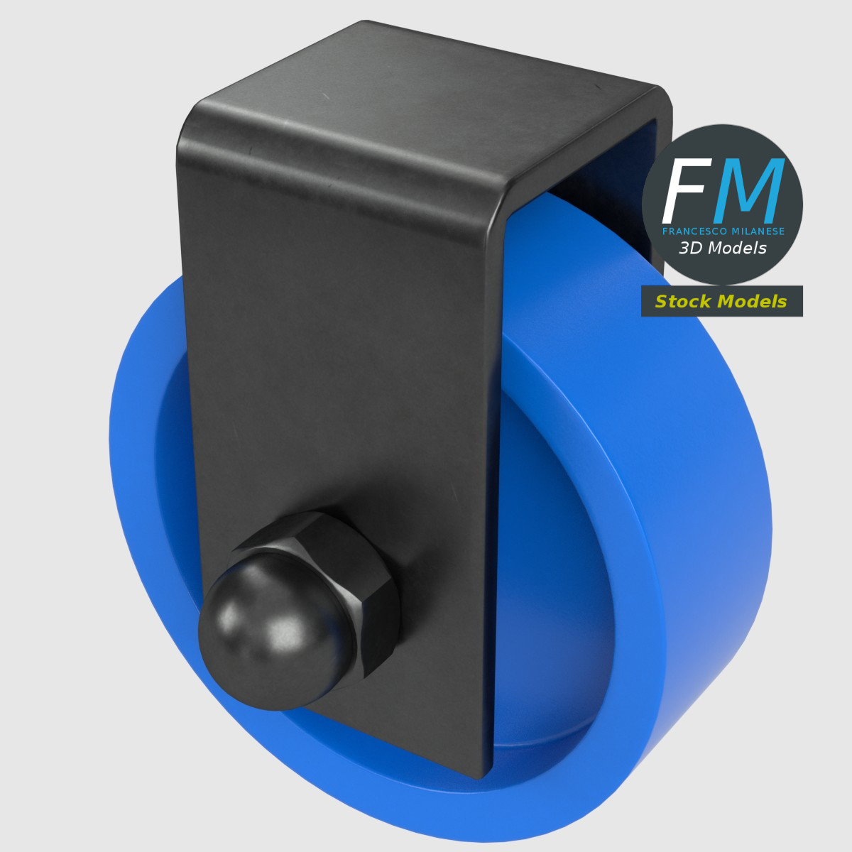 3D-Modell - Kleines Kunststoffrad - 02