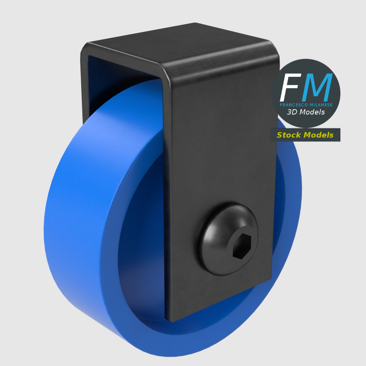3D-Modell - Kleines Kunststoffrad - 05