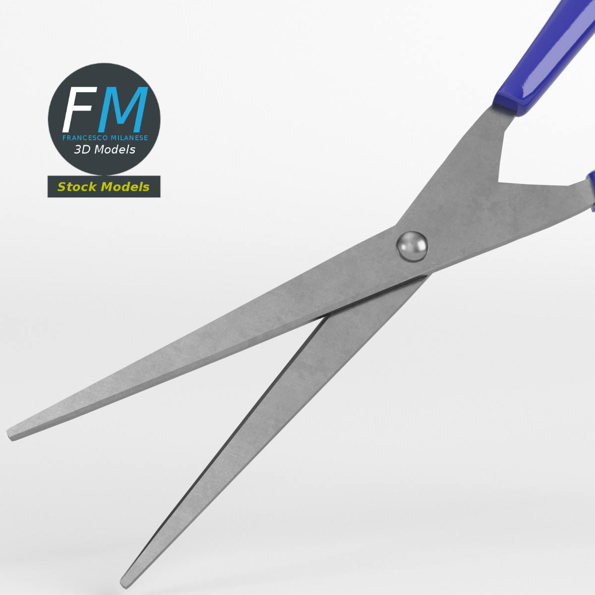3D-Modell - Kleine Schere - 03