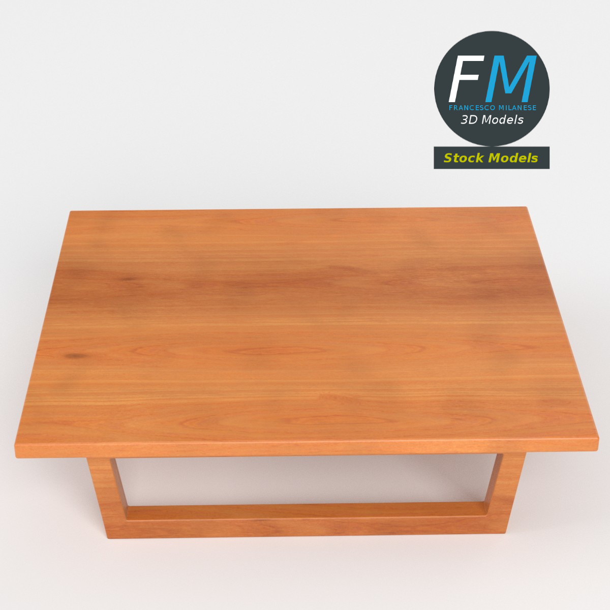 3D-Modell - Kleiner Beistelltisch - 02