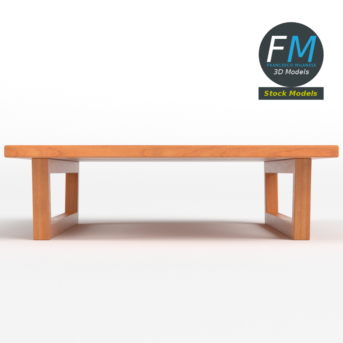3D-Modell - Kleiner Beistelltisch - 04