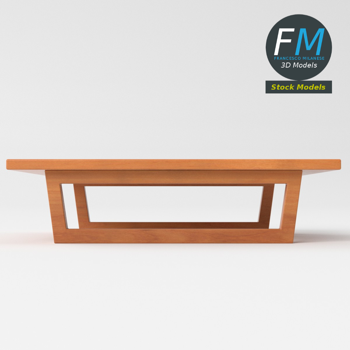 3D-Modell - Kleiner Beistelltisch - 05