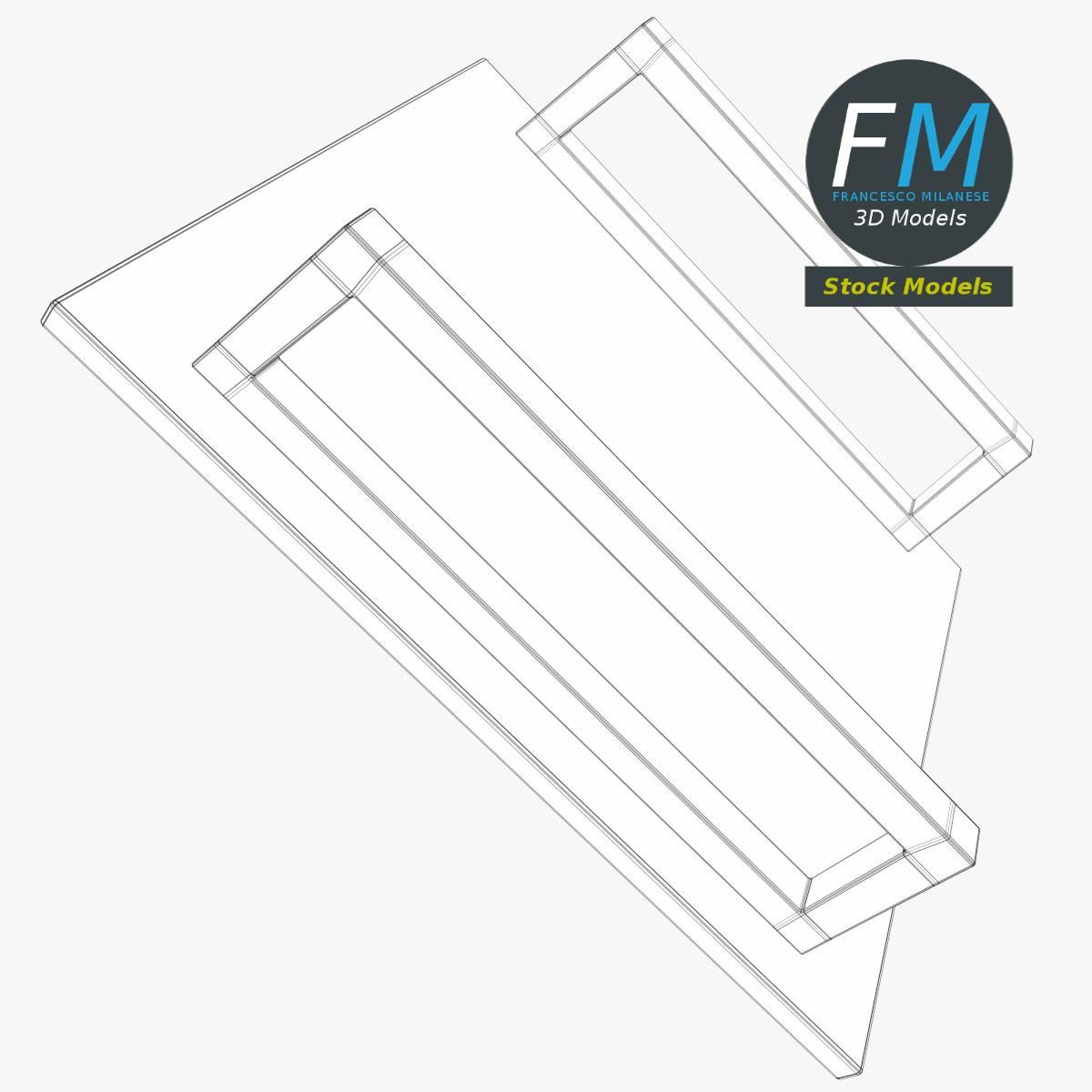 3D-Modell - Kleiner Beistelltisch - 08