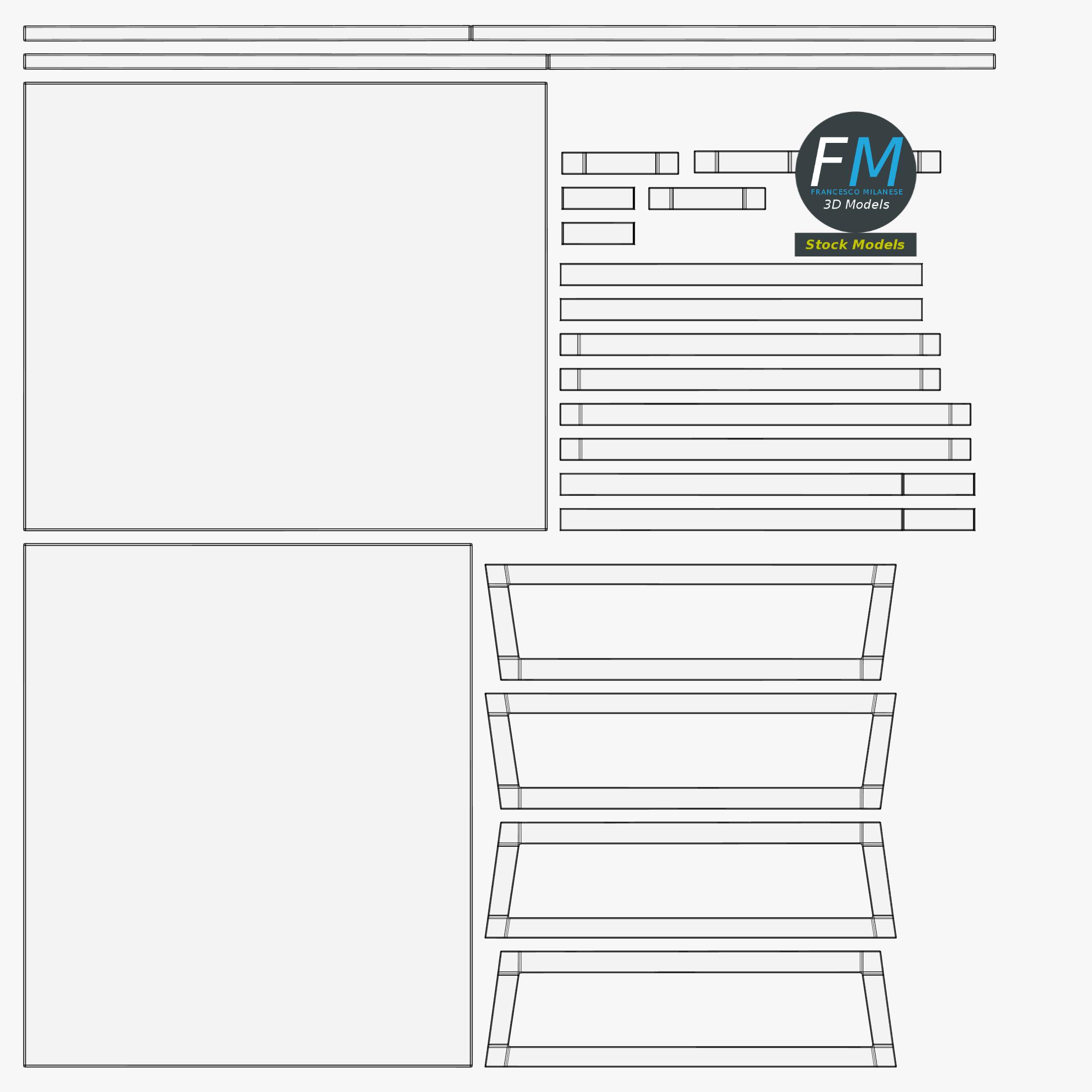 3D-Modell - Kleiner Beistelltisch - 11 3D-Modell - Kleiner Beistelltisch - 11