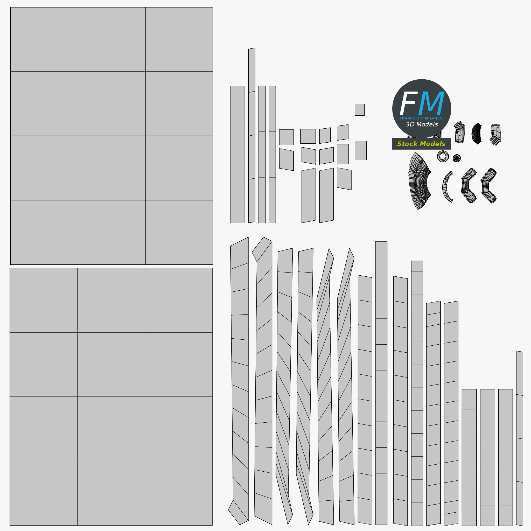 3D-Modell - Kleine Künstlerstaffelei - 11 3D-Modell - Kleine Künstlerstaffelei - 11