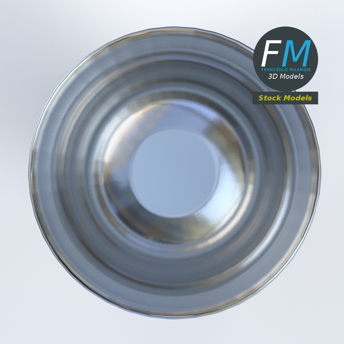 3D-Modell - Kleiner Trophäenpokal - 06