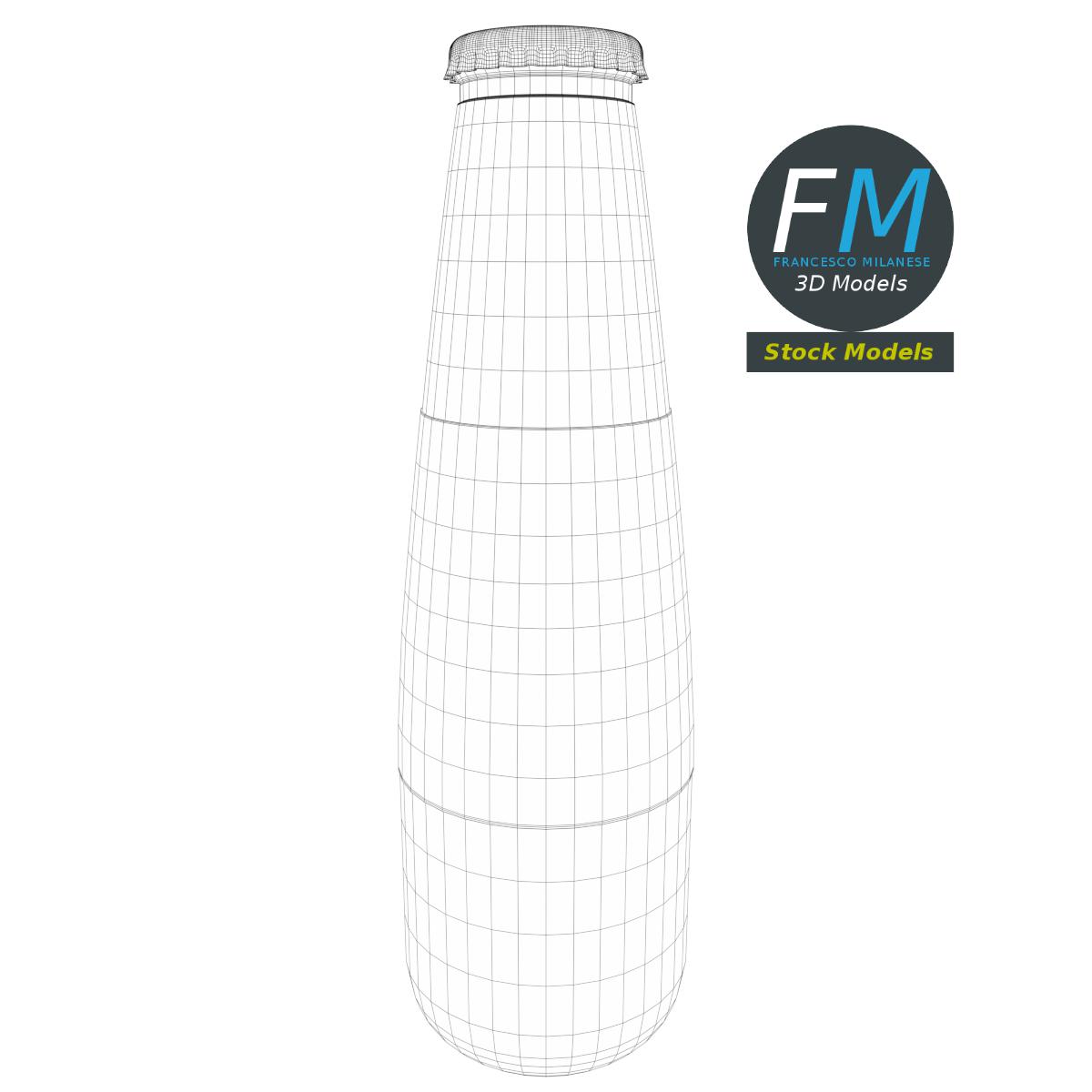 3D-Modell - Kleine Aperitifflasche - 07