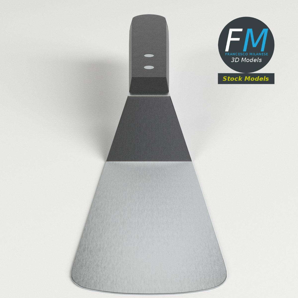 3D-Modell - Kleiner Küchenspatel - 03