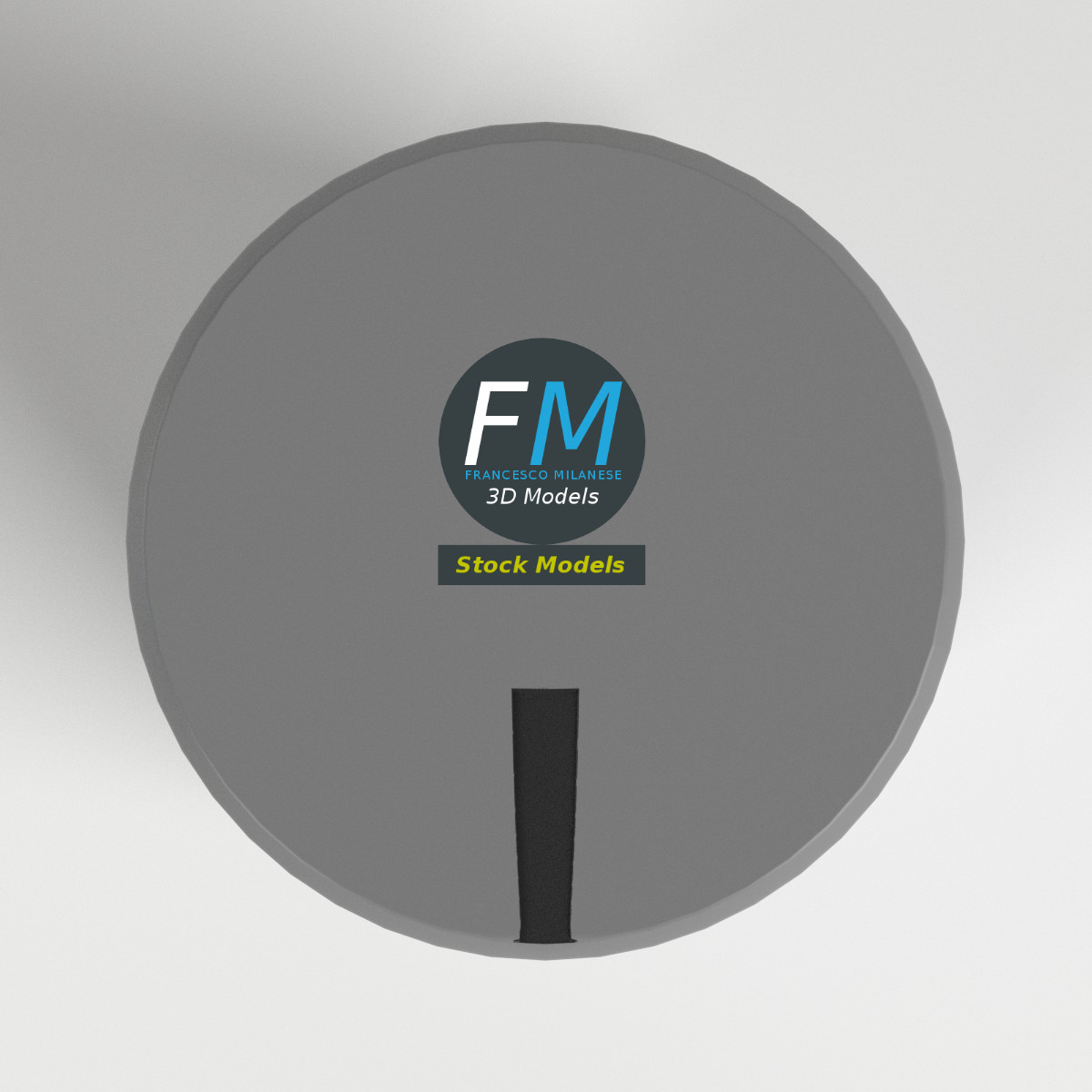 3D-Modell - Kleiner Drehknopf - 06