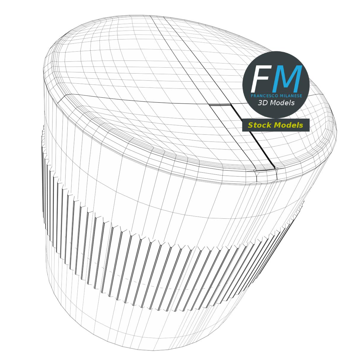 3D-Modell - Kleiner Drehknopf - 07