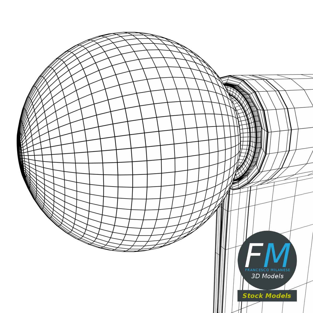 3D-Modell - Kleines Mittelalterliches Banner - 08
