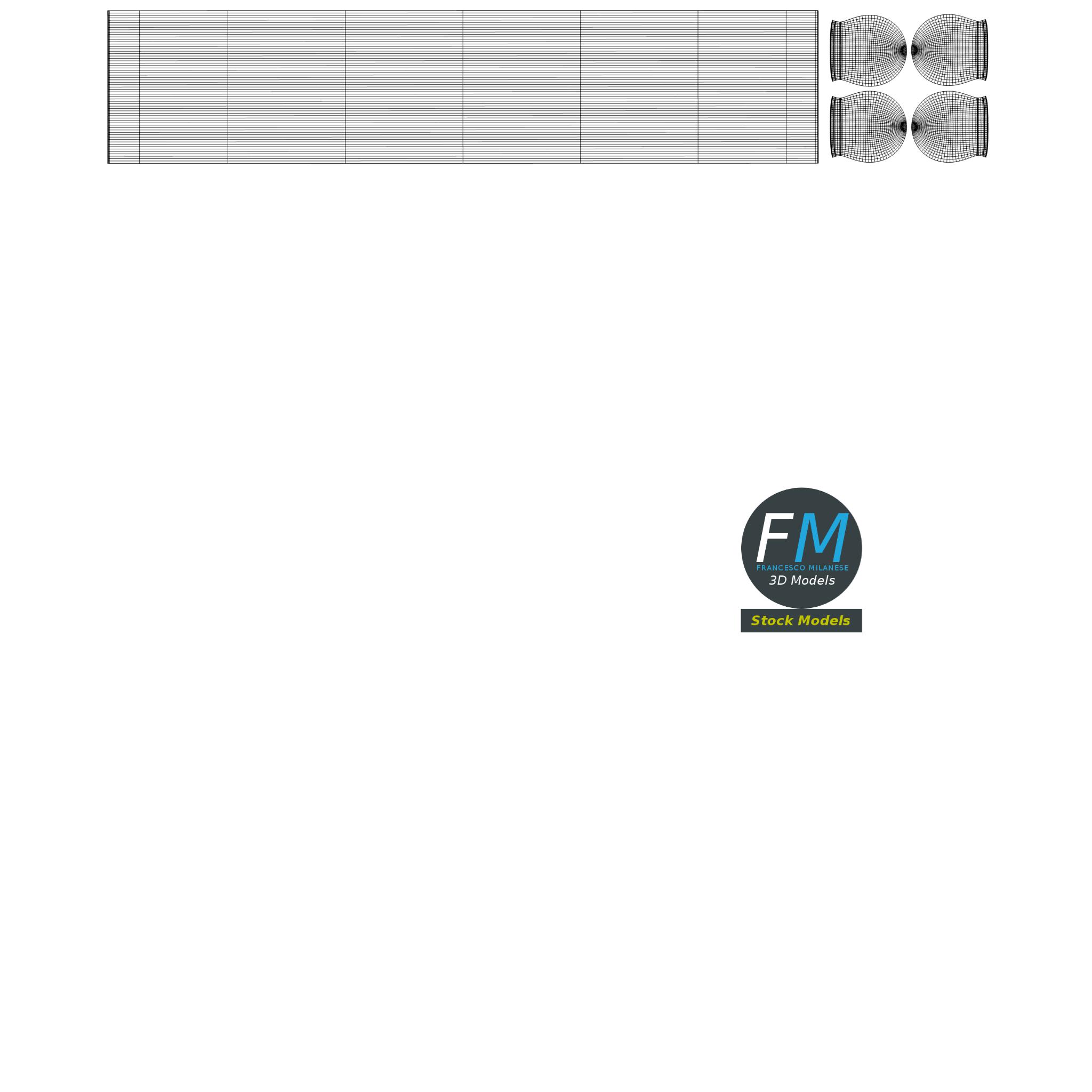 3D-Modell - Kleines Mittelalterliches Banner - 12 3D-Modell - Kleines Mittelalterliches Banner - 12