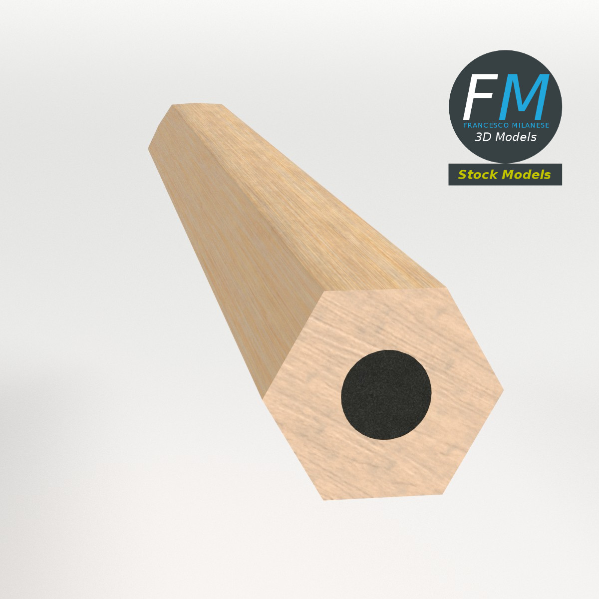 3D-Modell - Kleiner Bleistift - 04