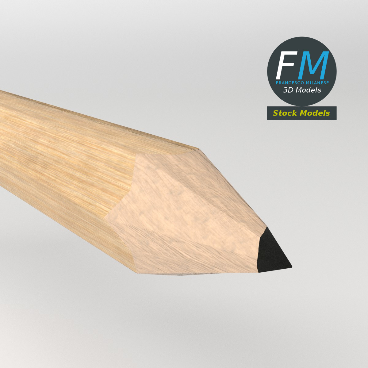 3D-Modell - Kleiner Bleistift - 05