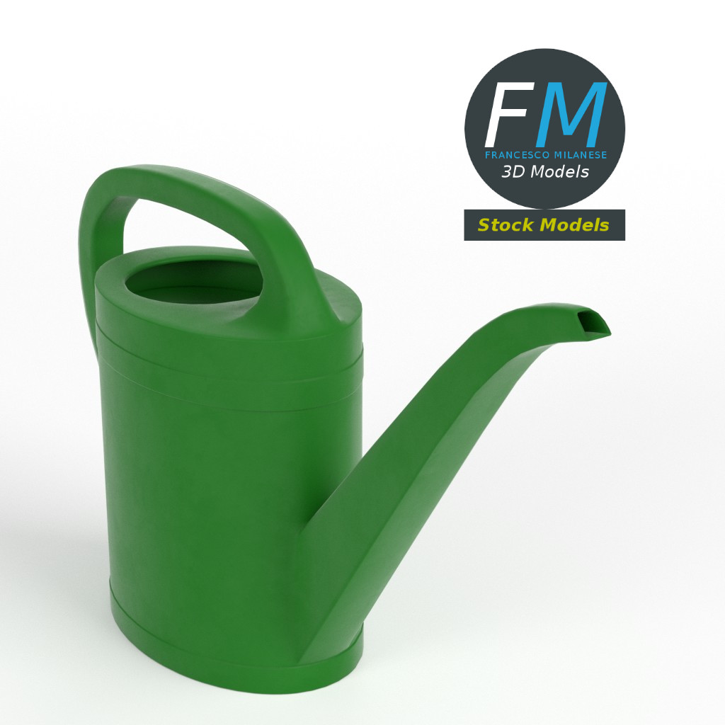 3D-Modell - Kleine Gießkanne - 01