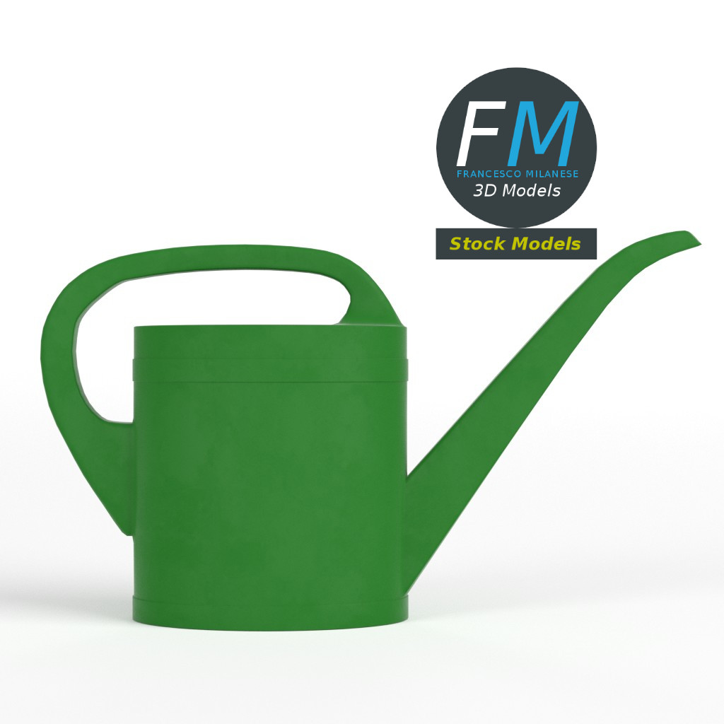 3D-Modell - Kleine Gießkanne - 03