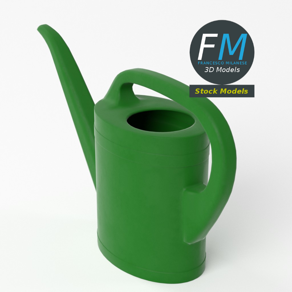 3D-Modell - Kleine Gießkanne - 05
