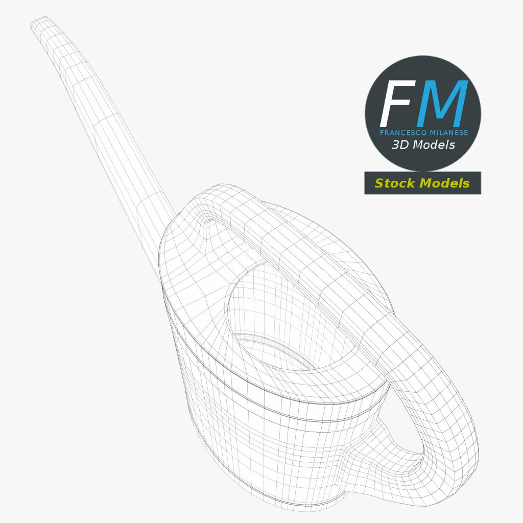 3D-Modell - Kleine Gießkanne - 08