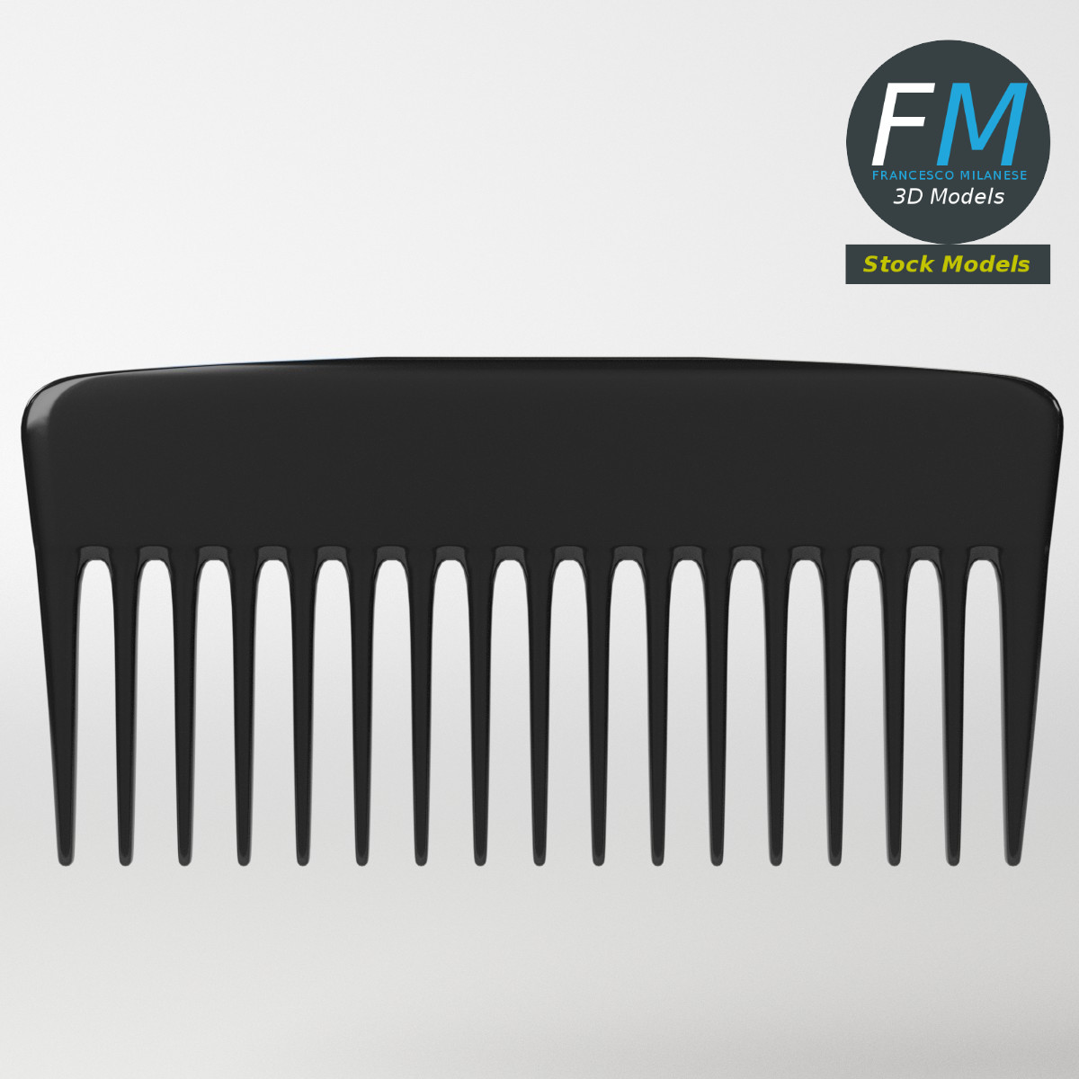 3D-Modell - Kleiner Breitzahnkamm - 05