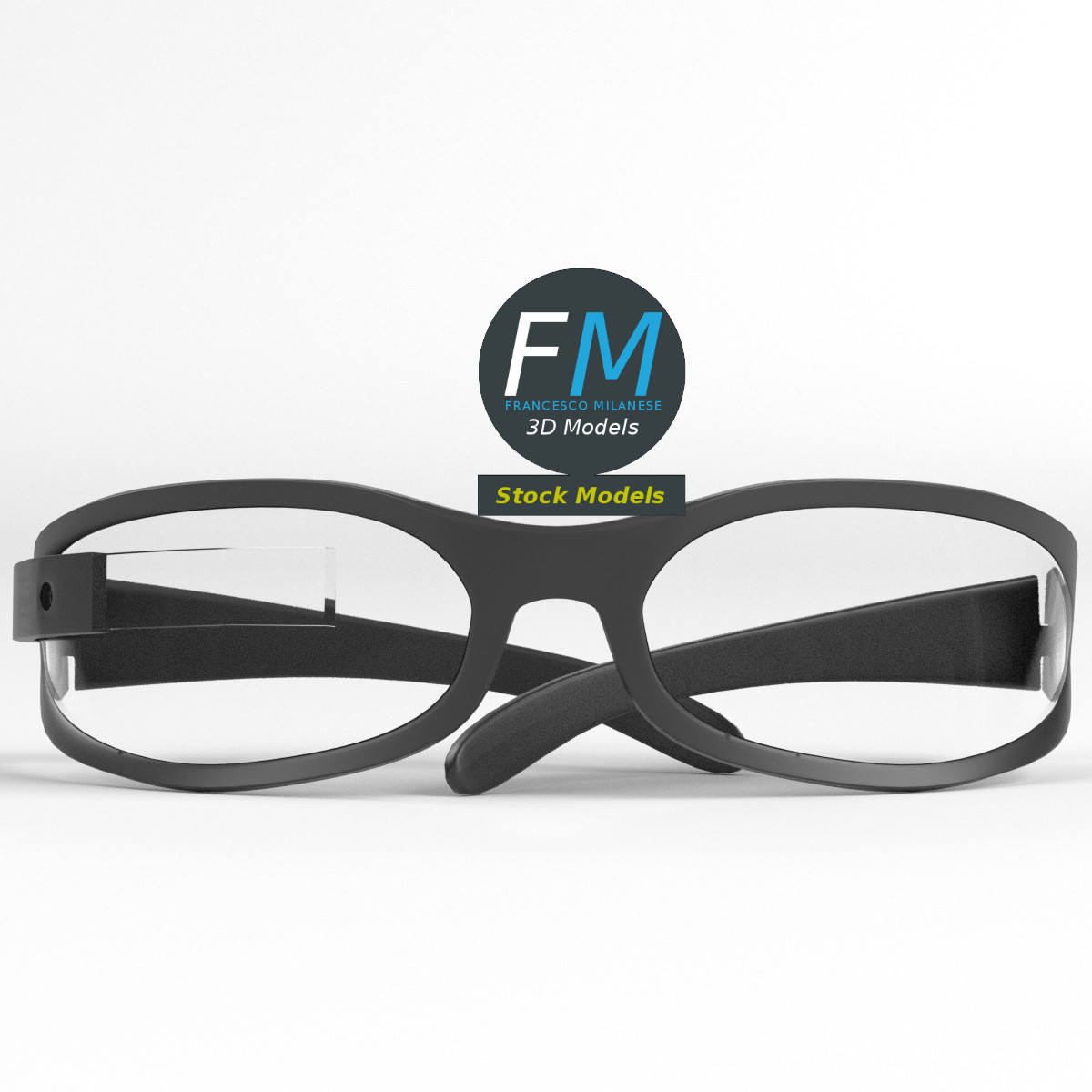 3D-Modell - Smart-Brille - 03