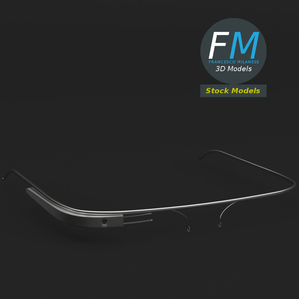 3D-Modell - Smart Glasses - 01