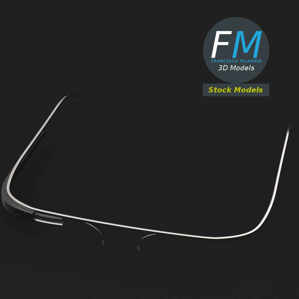3D-Modell - Smart Glasses - 02